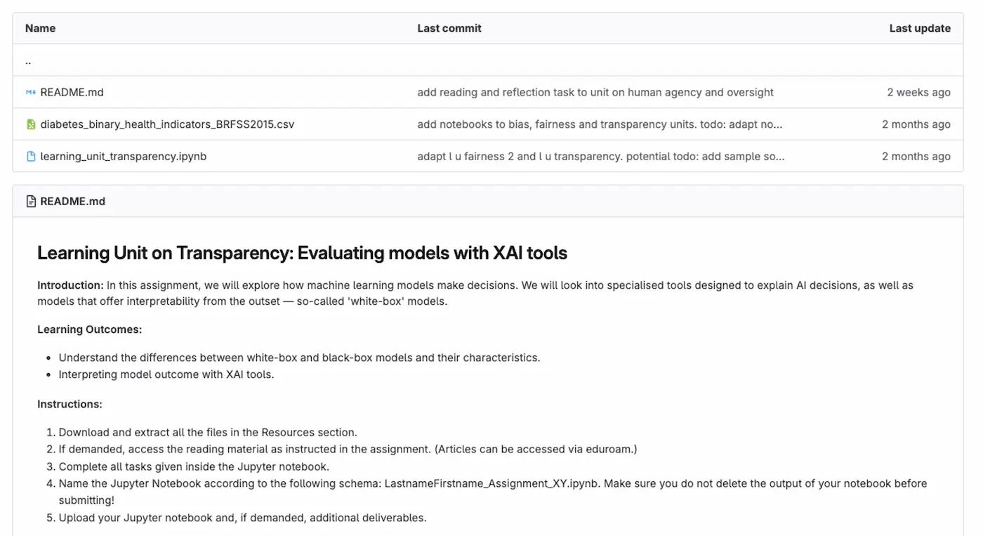 Jupyter Quiz example